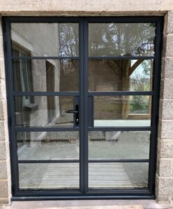 Black Heritage French Doors