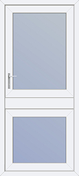 Fully Glazed uPVC Stable Door
