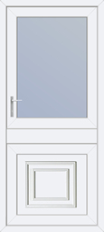 Half Glazed Feature Panel uPVC Stable Door