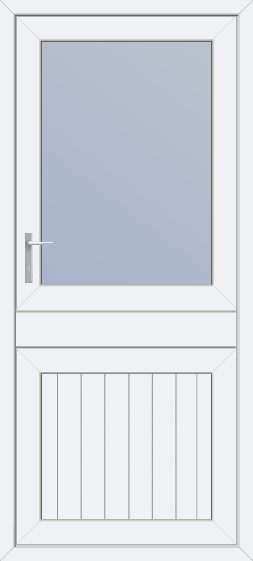 Half Glazed Shiplap Panel uPVC Stable Door